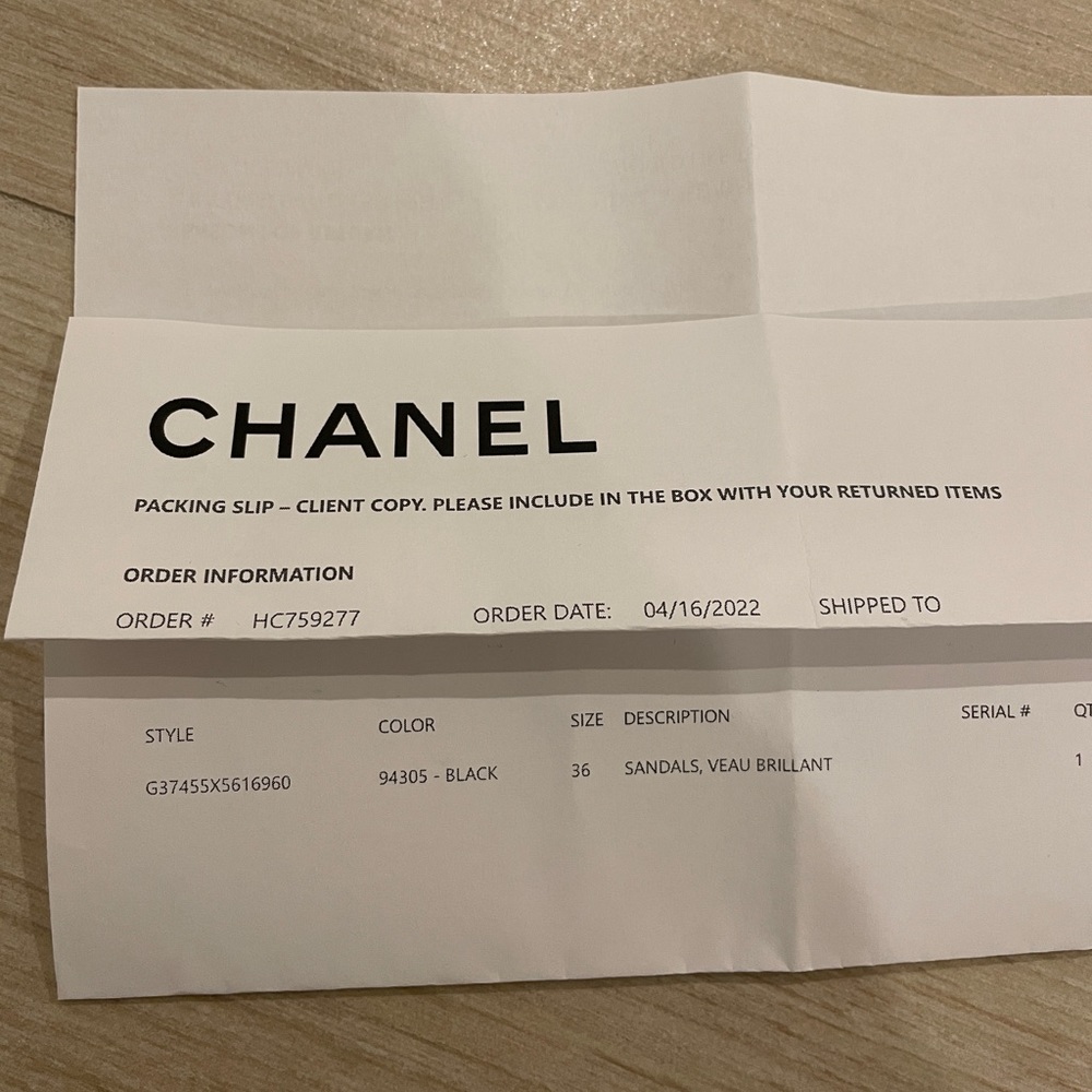 Chanel Platform Quilted Dad Sandals - Black Leather, Gold CC hardware - Picture 15 of 15